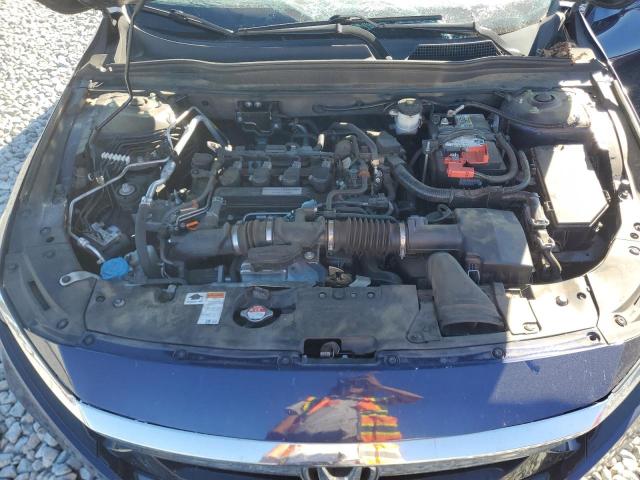 1HGCV1F43KA011121 - 2019 HONDA ACCORD EX Синий фото 11