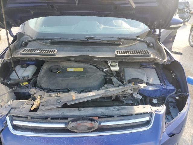 1FMCU9HX3DUB62562 - 2013 FORD ESCAPE SEL ლურჯი ფოტო 12