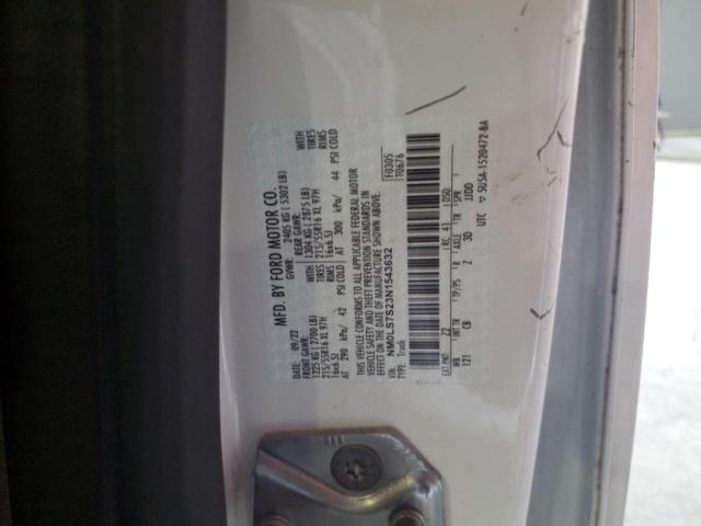 NM0LS7S23N1543632 - 2022 FORD TRANSIT CONNECT XL თეთრი ფოტო 12