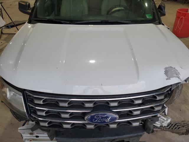 1FM5K7B81HGE41050 - 2017 FORD EXPLORER WHITE photo 12