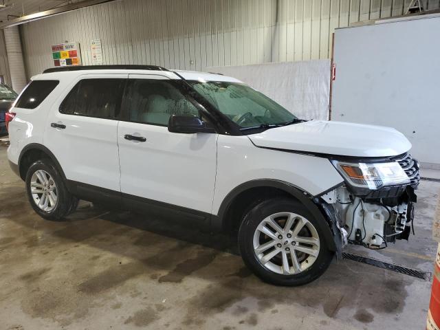 1FM5K7B81HGE41050 - 2017 FORD EXPLORER WHITE photo 4