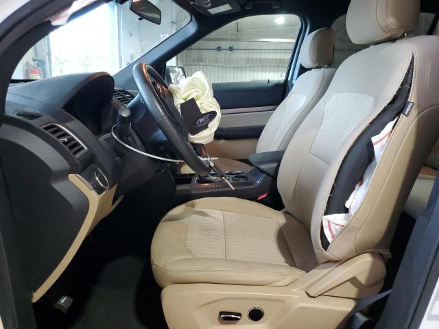 1FM5K7B81HGE41050 - 2017 FORD EXPLORER WHITE photo 7