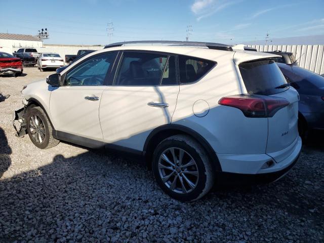 2T3YFREV8GW295039 - 2016 TOYOTA RAV4 LIMITED WHITE photo 2