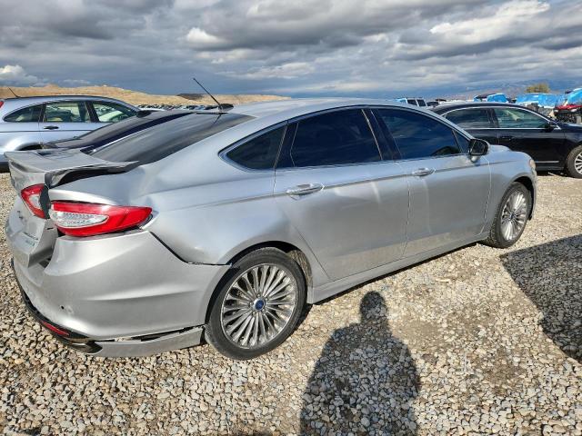 3FA6P0K99GR208041 - 2016 FORD FUSION TITANIUM ვერცხლისფერი ფოტო 3