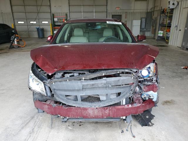 1G4GD5G34GF132830 - 2016 BUICK LACROSSE PREMIUM BURGUNDY photo 5