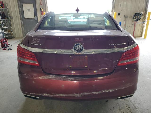 1G4GD5G34GF132830 - 2016 BUICK LACROSSE PREMIUM BURGUNDY photo 6