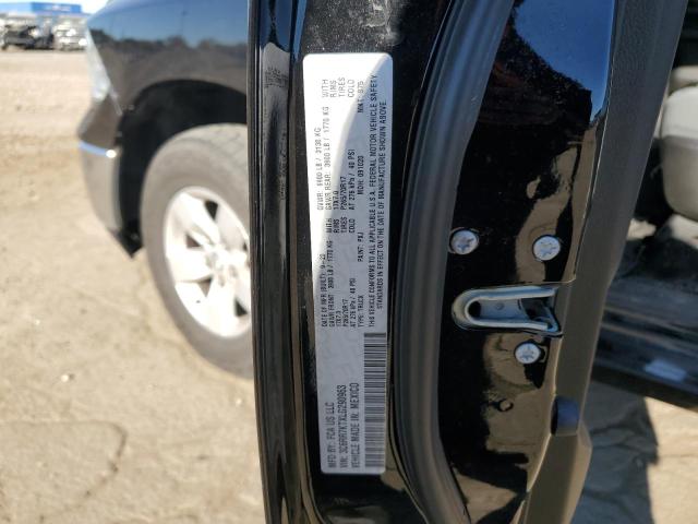 3C6RR7KTXLG290963 - 2020 RAM 1500 CLASS TRADESMAN შავი ფოტო 12