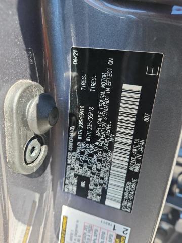 JTJSARBZ3M2198389 - 2021 LEXUS NX 300 BASE CHARCOAL photo 14