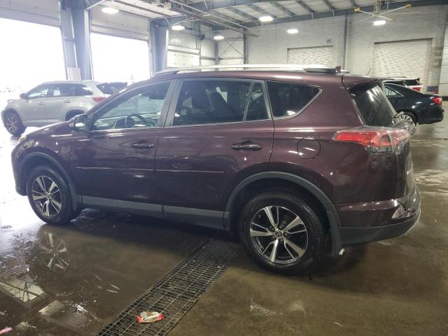 2T3RFREV7HW612718 - 2017 TOYOTA RAV4 XLE Մանուշակագույն լուսանկար 2