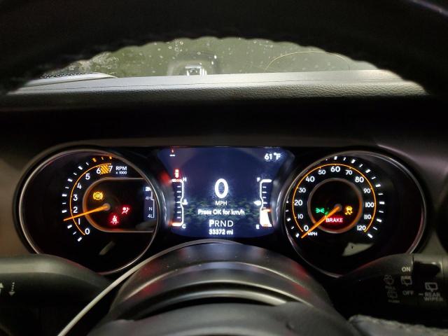 1C4HJXDNXMW820460 - 2021 JEEP WRANGLER U SPORT მწვანე ფოტო 9