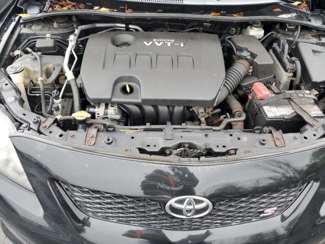 2T1BU4EEXAC503762 - 2010 TOYOTA COROLLA BASE Սև լուսանկար 11