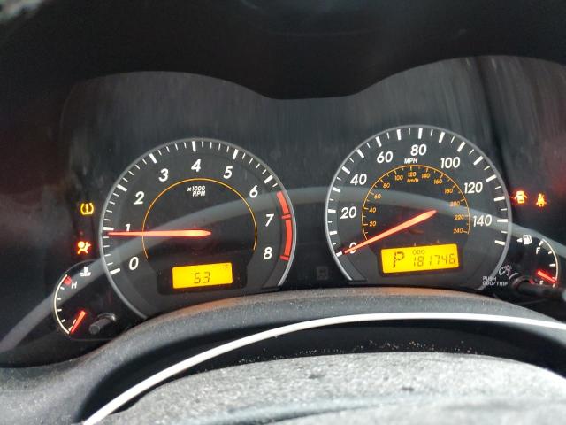 2T1BU4EEXAC503762 - 2010 TOYOTA COROLLA BASE Սև լուսանկար 9