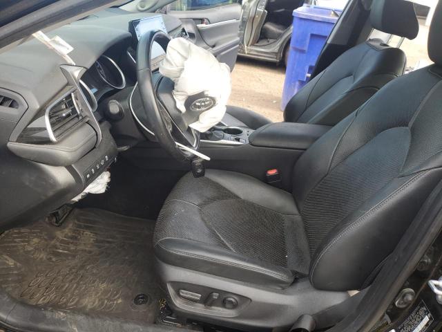 4T1FZ1AK2MU056327 - 2021 TOYOTA CAMRY XLE BLACK photo 7