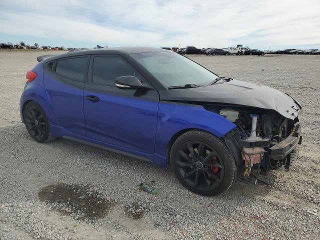 KMHTC6AE4DU164234 - 2013 HYUNDAI VELOSTER TURBO ლურჯი ფოტო 4