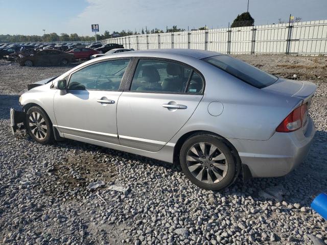 19XFA16969E006294 - 2009 HONDA CIVIC EXL SILVER photo 2