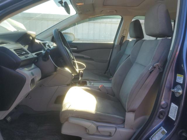 3CZRM3H57DG706505 - 2013 HONDA CR-V EX BLUE photo 7