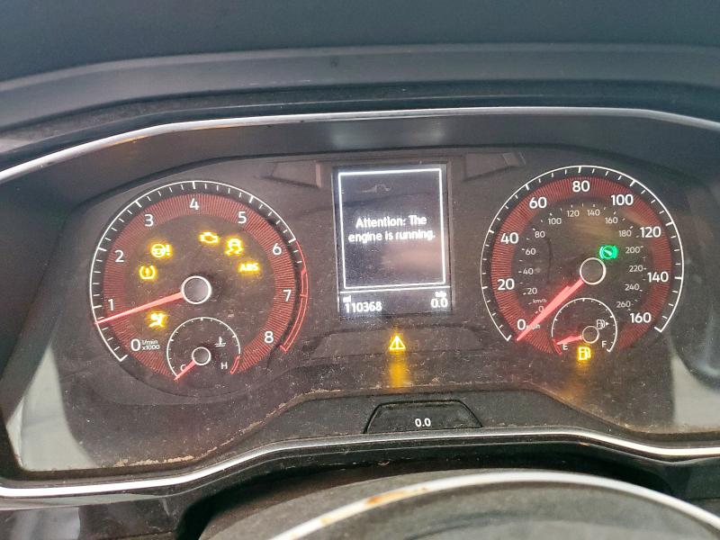 3VWC57BU8KM154301 - 2019 VOLKSWAGEN JETTA S 灰色 照片 9