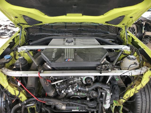 5YM13EC06N9J26054 - 2022 BMW X3 M GREEN photo 11
