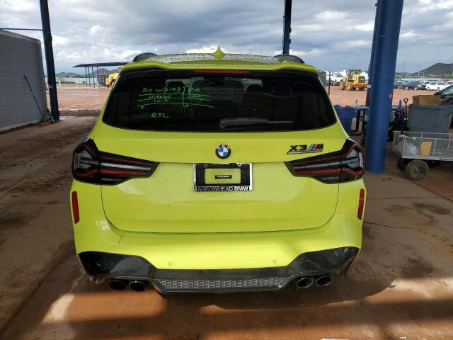 5YM13EC06N9J26054 - 2022 BMW X3 M GREEN photo 6