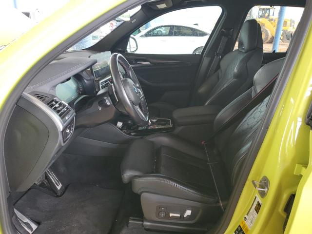 5YM13EC06N9J26054 - 2022 BMW X3 M GREEN photo 7