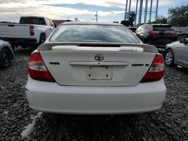 4T1BE32K24U314088 - 2004 TOYOTA CAMRY LE WHITE photo 6