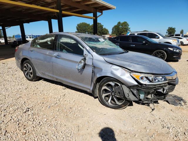 1HGCR3F80GA035256 - 2016 HONDA ACCORD EXL SILVER photo 4