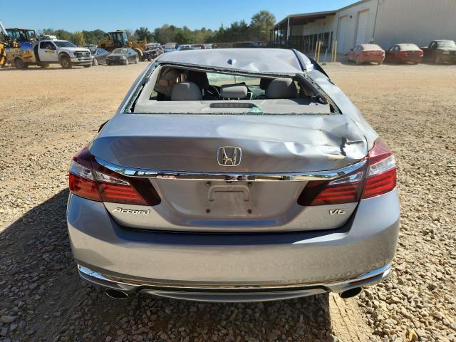 1HGCR3F80GA035256 - 2016 HONDA ACCORD EXL SILVER photo 6
