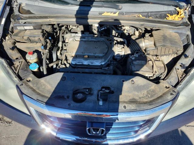 5FNRL3H90AB058874 - 2010 HONDA ODYSSEY TOURING BLUE photo 12