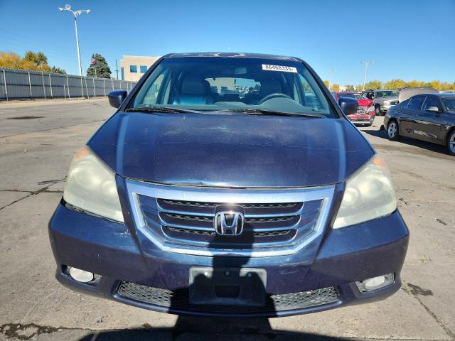 5FNRL3H90AB058874 - 2010 HONDA ODYSSEY TOURING BLUE photo 5