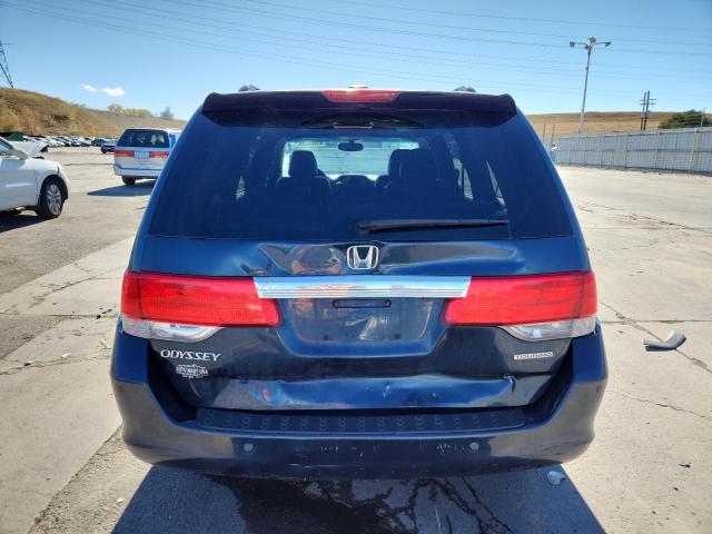5FNRL3H90AB058874 - 2010 HONDA ODYSSEY TOURING BLUE photo 6