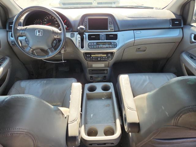 5FNRL3H90AB058874 - 2010 HONDA ODYSSEY TOURING BLUE photo 8