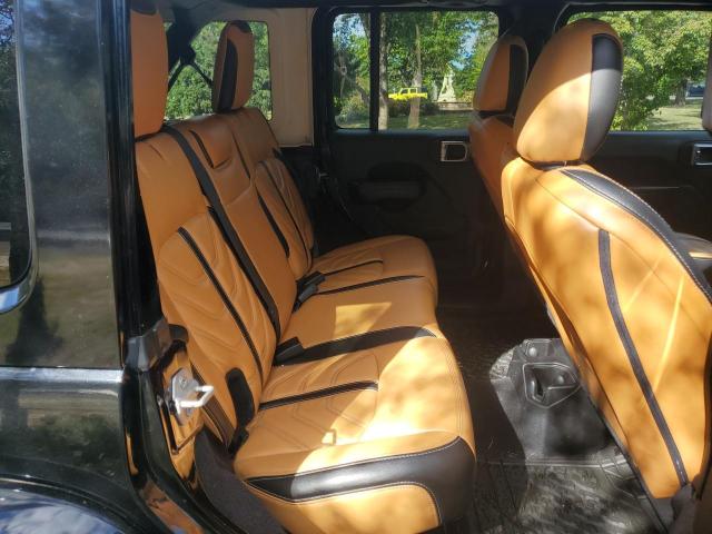 1C4HJXDN1LW129526 - 2020 JEEP WRANGLER U SPORT Siyah fotoğraf 6