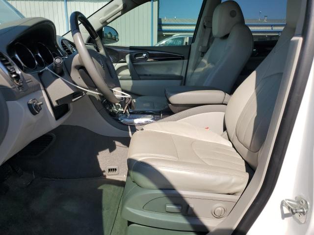 5GAKRBKD8HJ149869 - 2017 BUICK ENCLAVE WHITE photo 7
