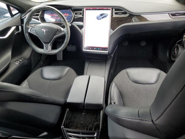 5YJSA1E19GF161133 - 2016 TESLA MODEL S GRAY photo 8