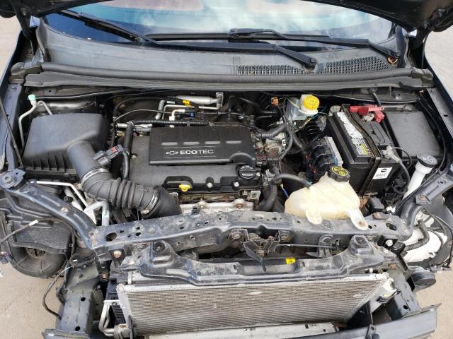 1G1JC6SBXE4142362 - 2014 CHEVROLET SONIC LT გრაფიტი ფოტო 11