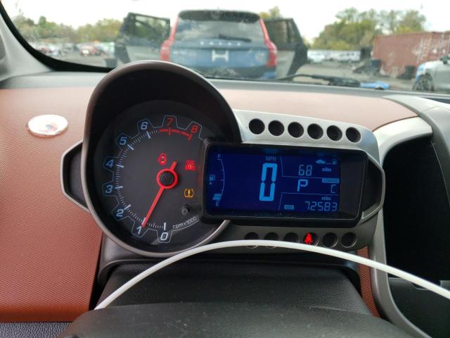 1G1JC6SBXE4142362 - 2014 CHEVROLET SONIC LT გრაფიტი ფოტო 9