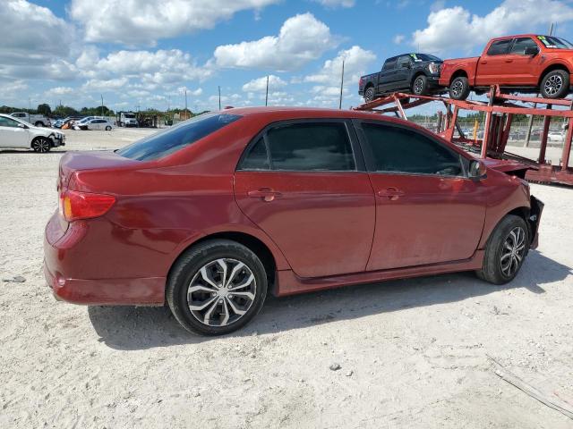 1NXBU40E39Z021572 - 2009 TOYOTA COROLLA BASE Rot Foto 3