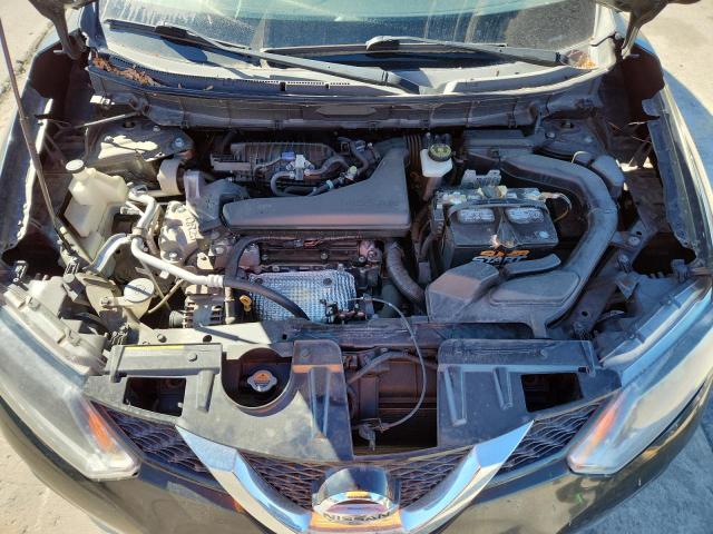KNMAT2MV8GP682009 - 2016 NISSAN ROGUE S BLACK photo 12