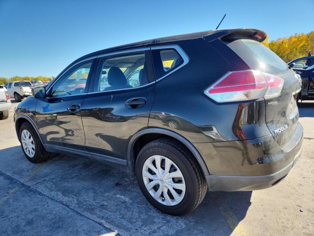 KNMAT2MV8GP682009 - 2016 NISSAN ROGUE S BLACK photo 2