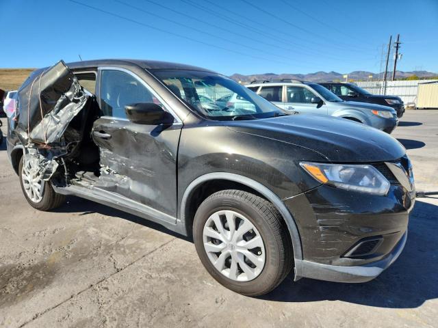 KNMAT2MV8GP682009 - 2016 NISSAN ROGUE S BLACK photo 4