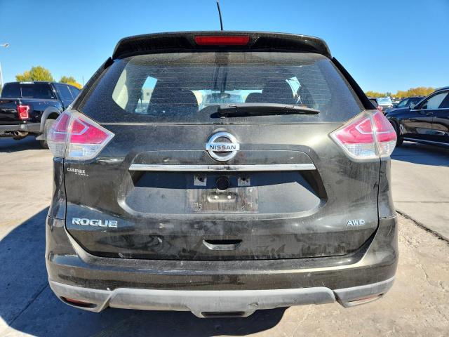 KNMAT2MV8GP682009 - 2016 NISSAN ROGUE S BLACK photo 6