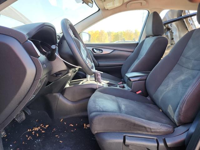 KNMAT2MV8GP682009 - 2016 NISSAN ROGUE S BLACK photo 7