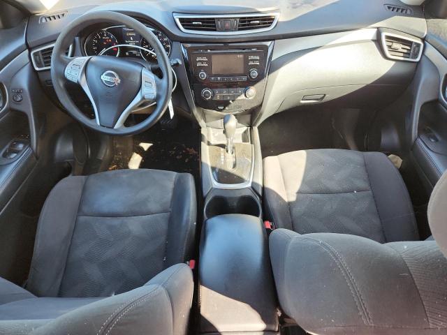 KNMAT2MV8GP682009 - 2016 NISSAN ROGUE S BLACK photo 8