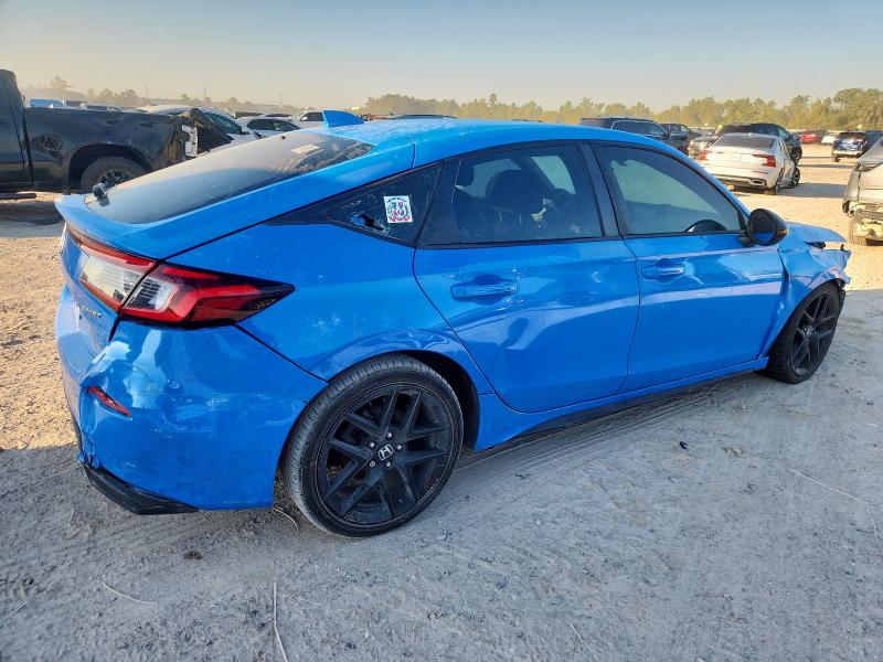 19XFL2H81NE012874 - 2022 HONDA CIVIC SPORT ლურჯი ფოტო 3