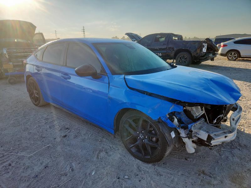 19XFL2H81NE012874 - 2022 HONDA CIVIC SPORT ლურჯი ფოტო 4