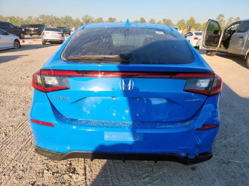 19XFL2H81NE012874 - 2022 HONDA CIVIC SPORT ლურჯი ფოტო 6