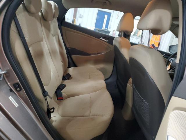 KMHCU4AE3CU107264 - 2012 HYUNDAI ACCENT GLS ნაცრისფერი ფოტო 10