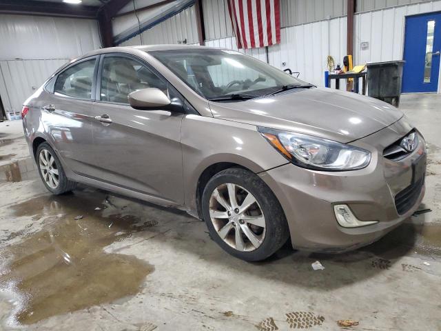 KMHCU4AE3CU107264 - 2012 HYUNDAI ACCENT GLS ნაცრისფერი ფოტო 4