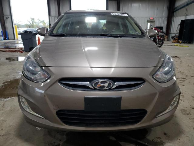 KMHCU4AE3CU107264 - 2012 HYUNDAI ACCENT GLS ნაცრისფერი ფოტო 5