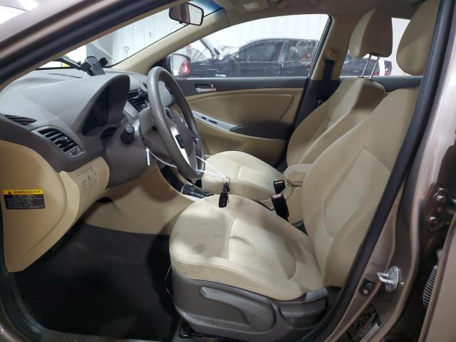 KMHCU4AE3CU107264 - 2012 HYUNDAI ACCENT GLS ნაცრისფერი ფოტო 7